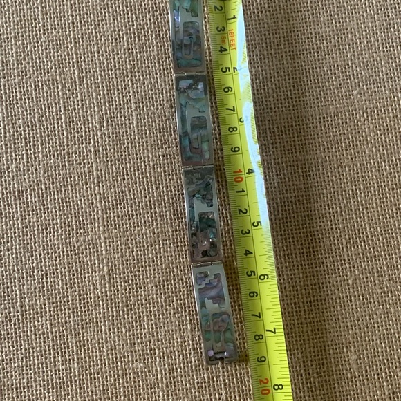 VINTAGE MEXICO STERLING SILVER BRACELET - Picture 12 of 16